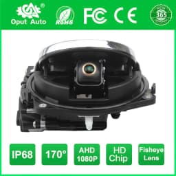 170° AHD 1080P Flip Emblem Rear View Reverse Backup Camera For VW Golf 6/7/8 Polo CC Beetle Magotan B6 B7 B8 EOS T-roc Passat