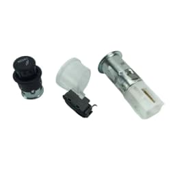LED White Cigar Lighter for VW Golf 7 Golf 7.5 MK7 MK7.5 - Cigarette Lighter Head & Base Assembly Optional