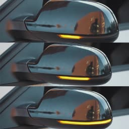 For Audi A4 A5 B8.5 RS5 B8 A3 8P RS3 Dynamic Turn Signal LED Blinker RS4 Sline S5 Sequential Side Mirror Light 2011-2016