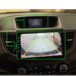VKAUTO C32Pins Camera adapter cable For Honda CRV Pilot Civic 2011 to 2017 Retain OEM Camera Work With Android unit