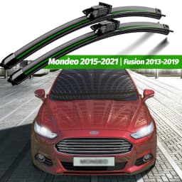 Wiper RHD & LHD Front Wiper Blades For Ford Mondeo Fusion 2015 - 2021 Windshield Windscreen Window Rain Brushes 28"+28"