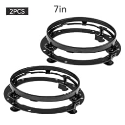 for Nissan Patrol Y60 Hummer H1&H2 Lada 4X4 7inch LED Headlight DRL For Wrangler TJ JK LJ CJ 7inch for Land Rover Defender