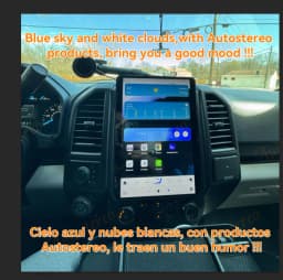 14.4 Inch Android 128G For Ford F150 F250 F350 2015-2021 Tesla Style Car GPS Navigation Multimedia Player Radio Tape Headunit HD