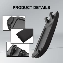 Centre Console Armrest Lid Soft Fabric Armrest Cover Compatible with VW Jetta Golf 4 Mk4 Bora Polo 6R 9N 9N3