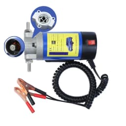 12V Electric Scavenge Suction Transfer Change Pump Motor Oil Diesel Extractor Pump 100W 4L for Car Motorcycles Boats