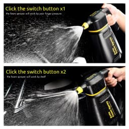 foamboss Electric Foam Sprayer Car Wash Home Garden Clean Detailing Snow Foam Cannon High Pressure Water