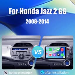 For Honda Jazz 2 GG 2008 - 2014 Fit 2 GE GP GE 2007 - 2014 GPS Car Radio Navigation Multimedia Video Player Stereo BT Android 16