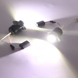 Daytime Light 160W/pair 6000K White Color DRL LED Marker Light Angel Eyes Bulbs for BMW 3 series E90 E91 LCI Halogen 09-11