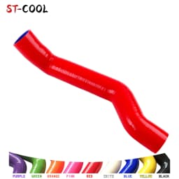 For Alfa Romeo 147 156 GT 1.9 JTD Turbo Upper & Lower To Intercooler Hard Silicone Hose 4Ply Red/Black/Blue/Green 1Pc Or 2Pcs