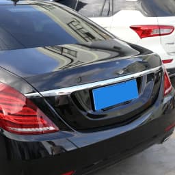For Mercedes Benz S Class W222 2014 2015 2016 2017 2018 2019 20 ABS Silver Car Tail Strips Sequins Trim Sticker Car Accessories