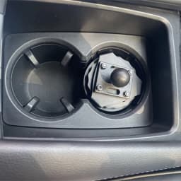 Heavy-Duty Cup Holder Mount with 25mm Ball for ARKON or RAM MOUNT Socket