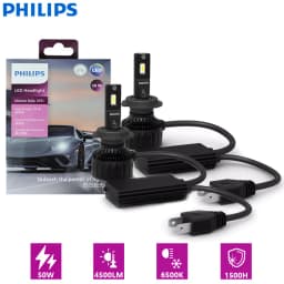 Philips LED H4 H7 H11 Ultinon Rally 3551 9005 9006 9012 Car Light 100W 9000LM 6500K White High Lumen Watt LED Automotive Lamps