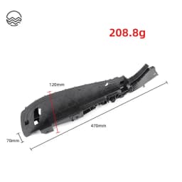For BMW F10 F07 F02 G30 G12 Car Front Seat Side Bracket Plastic Cover For BMW 5 7 Series 520 525 535i 730 740 Auto Accessories