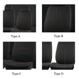 AUTOKING 4pcs/9pcs Universal Polyester Car Seat Cover Set Car Accessories Interior Fit For Most Car, Truck, SUV, or Van