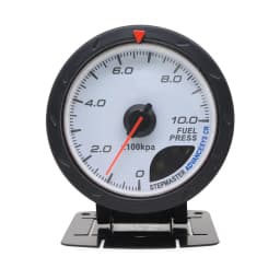 60mm Auto Car Meter Boost Water Temp Oil Temperature Pressure Tachometer Volt Air Fuel Exhaust GAS RPM White Face Gauge