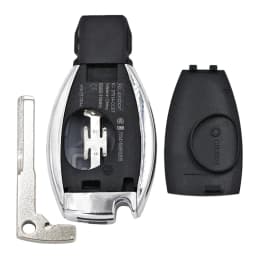 1PCS No logo 2/3/4 Buttons Remote Smart Car Key 433MHz BGA Style for MB Mercedes BENZ C E S Supports Original NEC BGA F