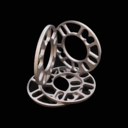 4Pcs 3/5/8/10mm Alloy Aluminum Wheel Spacers Shims Plate For 4/5 Stud Wheel 4x100 4x108 4x114.3 5x100 5x108 5x110 5x115 5x120