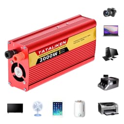 Power Inverter Brazil Socket 600W/1500W/2000W/2500W DC 12V/24V to AC 110V/220V Portable Car Charger Converter Auto accessories
