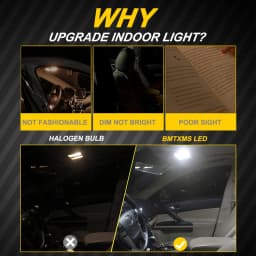 BMTxms 20Pcs For BMW 5 Series M5 F10 F11 Sedan Touring 2010 2011 2012 2013 2014 2015 2016 Canbus LED Interior Light Car Lamp