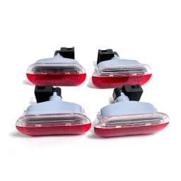 1SET Door Alarm Lamp Light Red WIth Lamp-socket Lamp holder Fit For Beetle Golf Jetta POLO 6Q0 947 411 6Q0947411A 1J0 947 411 E
