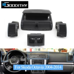 Front Rear Dashboard Air Conditioner AC Vent Grille Assembly For Skoda Octavia 2 A5 MK2 RS 2004-2014 1Z0820951B 1ZD819203