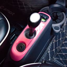 Gear Shift Panel Decoration Shell Protective Cover Car Stickers For Mercedes Smart 451 Fortwo Interior Accessories Modify