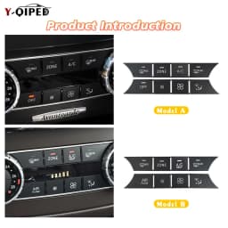 The Air Conditioning Window Radio Repair Button for Mercedes Benz C-Class GLK CLS ML GLE GLS Cap Replacement Accessory Tool W204
