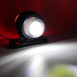 10PCS 12-24V Universal Side Marker Lights Double Side Lighting Indicator Lamp Clearance Lights Warning Light for Truck