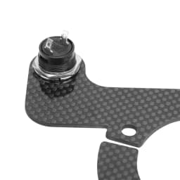 Carbon Fiber External Horn Button Kits For MOMO/OMP/Nardi/Sparco 6 Bolts Steering Wheel Dual Button