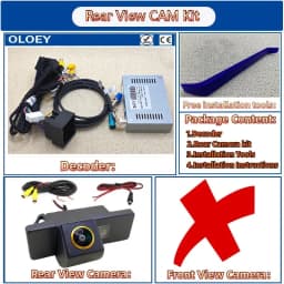Rear Reverse Camera for Peugeot 308 508 3008 Citroen C3 C4 C5 DS3 DS4 DS5 C3-XR B7 2012 ~ 2023 OEM Screen Upgrade Rear Camera