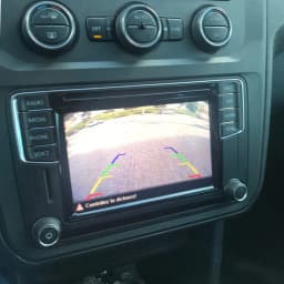 VKAUTO Car Camera For Vw Caddy 2K 2016~2020 Parking backup Camera Work With MIB2 Unit
