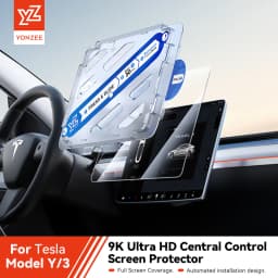 YZ Tempered Glass Screen Protector For Tesla Model 3 Y Center Console Anti Glare HD Film Protection Screen Protecto Accessories