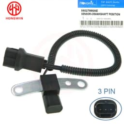 56027866AE, 56027866AC,5S1806 NEW Crankshaft Position Sensor Fits Jeep Grand Cherokee Wrangler 2.5 4.0 1996-2001