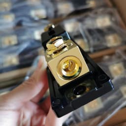 For 0 2 4 AWG Cables ANL Fuse Holder with Electrical Protected Insulating Cover for car Audio Amplifier High Current Application
