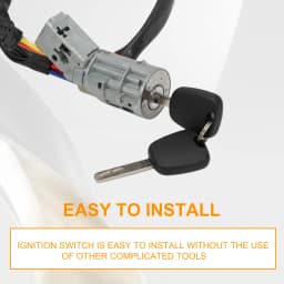 For CITROEN C2 C3 2002-10 Ignition Lock Cylinder Starter Switch 4162AH 4162AG Ignition Switch Starter Lock Repair