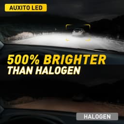 AUXITO 2Pcs H27W 881 LED Canbus 880 H27 H27W/2 H21W/1 LED Fog Lights Bulbs Car Fog Driving Lamp DRL No Error High Power 6500K