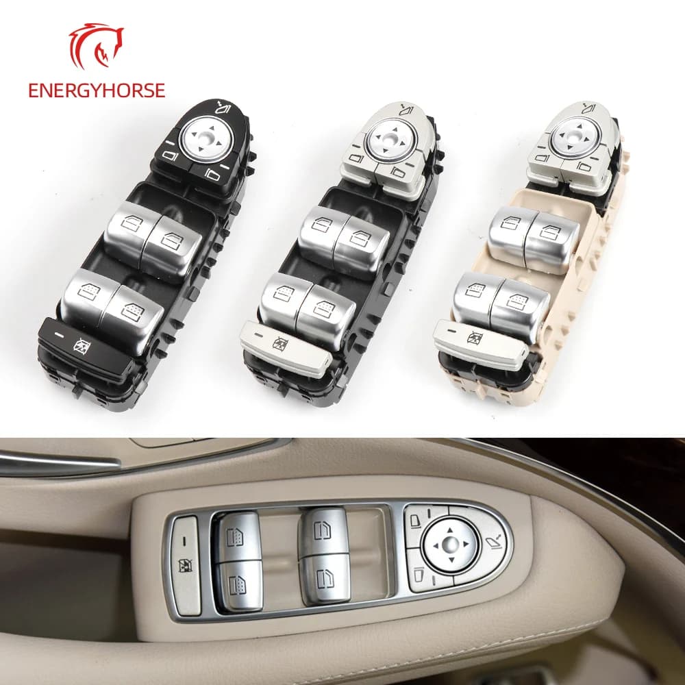 Car Front Door Electric Power Master Window Switch Replacement For Mercedes Benz W222 S Class S300 S320 S400 S500 2014-2019