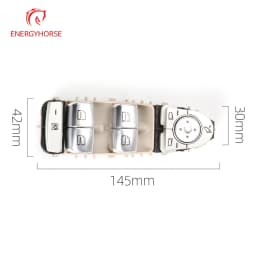 Car Front Door Electric Power Master Window Switch Replacement For Mercedes Benz W222 S Class S300 S320 S400 S500 2014-2019