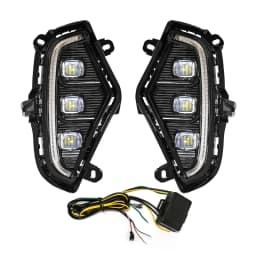 Daytime Running Lamp DRL Led Lights Fog Toyota RAV4 2019 2020 2021 Turn Signal DayLight Accessories