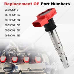 4 Pieces Ignition Coil for Audi R8 A3 A4 A5 A6 A8 TT Q3 Q5 VW Jetta Passat Golf CC 06E905115E 06E905115 07K905715F 06E905115G