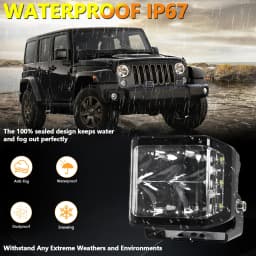 Extra Strong 300W LED Auxiliary Lighthouse LED 5INCH Lighting Work Light Mile Headlight 24V Off -road ATV 4X4 LED Accessories