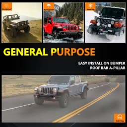Extra Strong 300W LED Auxiliary Lighthouse LED 5INCH Lighting Work Light Mile Headlight 24V Off -road ATV 4X4 LED Accessories