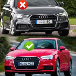 For Audi A3 8V QUATTRO Standard 2017 2018 2019 2020 Gloss Black Car Front Bumper Splitter Lip Diffuser Body Kit Spoiler Guard