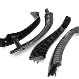 Upgraded Car Interior Left Right Door Inside Pull Handle Outer Cover Trim For BMW X3 X4 G01 G02 G08 F97 F98 2018 2019 2020 2021