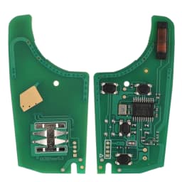 jingyuqin 10pcs/lot 2/3/4 Buttons Remote Control Fob Flip Folding Key For Chevrolet Lova Sail Aveo Cruze 315/433Mhz PCF7937E
