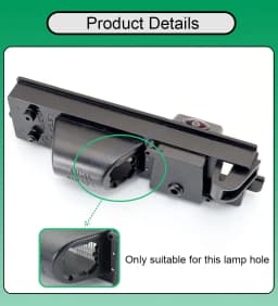 Vehicle Rear View Camera For Toyota Aygo AB40 For Citroen C1/Peugeot 108 2014-Present Car AHD 1080P FishEye HD Night Vision