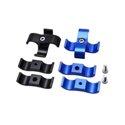 10Pcs Universal Aluminum AN4 AN6 AN8 AN10 AN12 Car Billet Oil Fuel Water Hose Tube Seprator Divider Clamp Line Separator Bracket