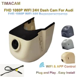 New FHD Wifi Car DVR Dash Cam Camera for Audi a4 b8 b9 a3 8v 8p a5 a6 c7 a7 q5 q7 q3 q8 q2 q4 s3 8v s5 b9 s4 b8 tt rs 2004-2012