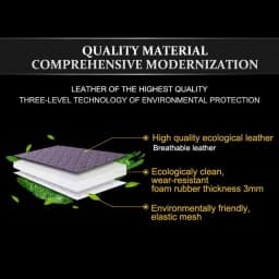 Universal Car PU Leather Front Car Seat Covers Fine Quality Back Car Seat Cover Auto Interior Car Seat Protector Cover