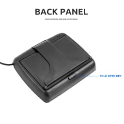 4.3 TFT LCD HD Screen Folding Car Monitor with Rear View Camera 8 LED Backup for Vehicle Parking Easy Installation